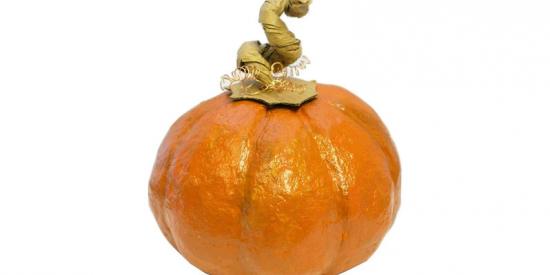 Pumpkin Patch Project Using CelluClay - A Halloween Craft Project